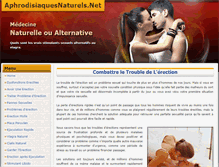 Tablet Screenshot of aphrodisiaquesnaturels.net